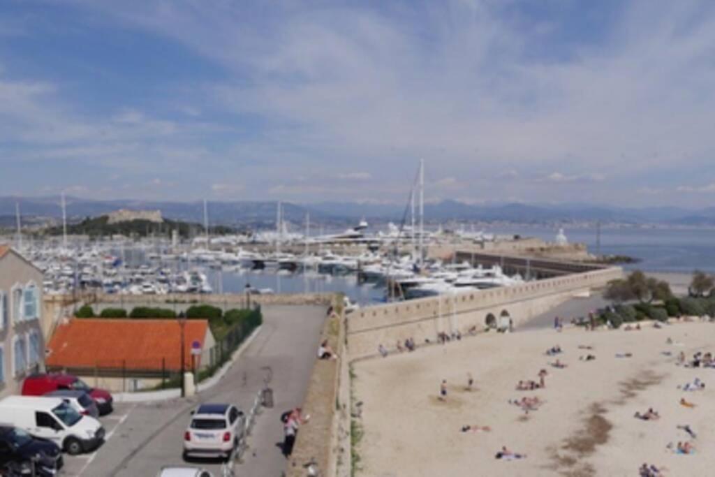 Bord De Mer - Ac, Wifi, Chic, Sea View, Beach 2 Minutes Walk Antibes Buitenkant foto